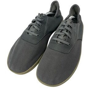 Olukai Gray Nohea Moku Slip On Mesh Boat Shoes Size 10.5 Men's Read